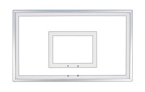 First Team FT220 Acrylic 36 x 60 in. Framed Acrylic Backboard44; Grey