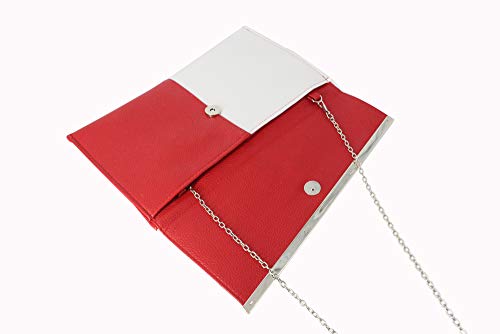 Image of Women Glistening Evening Clutch Bags Sequin Envelope Handbag