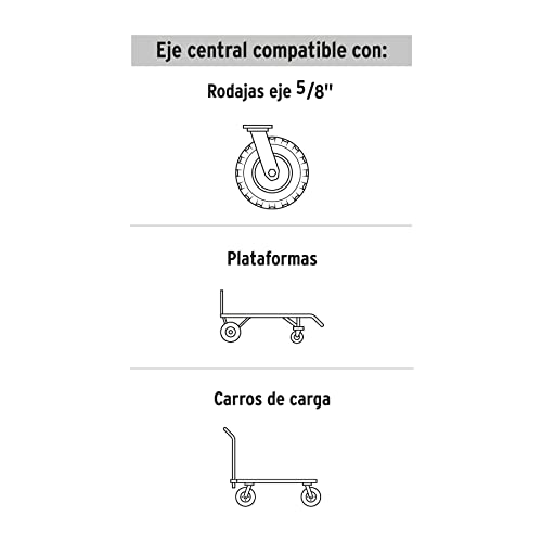 Ruedas para diablos de carga 12 Imagen adicional