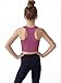 Resinta Girls Tank Tops Kids Athletic Ribbed Knit Casual Sleeveless Crop Tops for Dance Yoga Gym 5-14Y