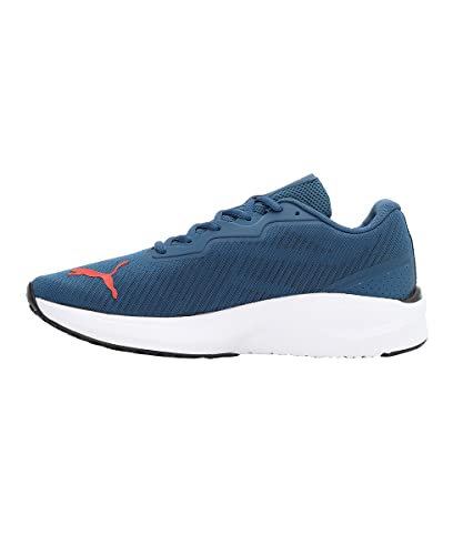 Image of Puma Unisex-Adult Aviator Profoam Sky Sailing Blue-Cherry Tomato Running Shoe - 13 UK (37661503)