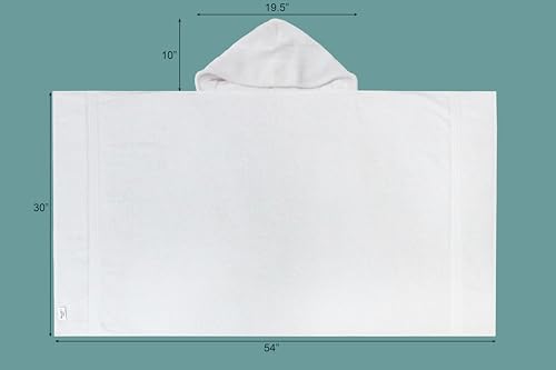 Image of ORIGINAL KIDS Hooded Bath Towel Wrap - Ultra Soft 100% Cotton Kids Towel