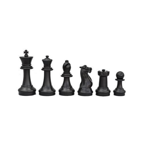 Large Chess Set - with 12" King, and chess mat - Image 3