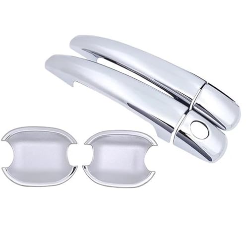 Cubierta cromada de manija para Peugeot 308 SW y CC en ABS