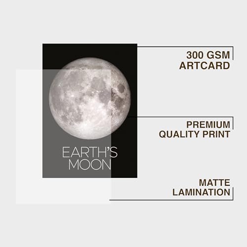 Image of CodersParadise Paper Pack Of 6 - Space Astronomy Wall Posters 8X12 Inch A4 Size Included Glue Dots Wall Decor Posters Wall Art For Bedroom, Living Room