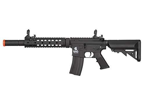 Lancer Tactical Gen 2 M4 SD Nylon Polymer AEG Airsoft Rifle (Black)