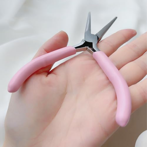 Pinza para moldear uñas acrílicas de acero inoxidable miniatura 6