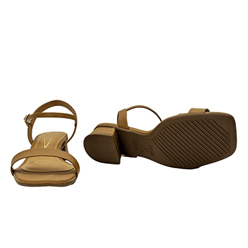 VIZZANO Casual, Sandália Feminino, Bege (Nude), 36
