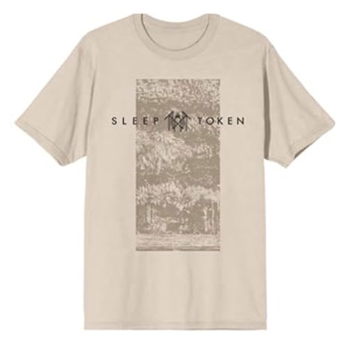 Rock Off officially licensed products Sleep Token Even in Arcadia Mono T Shirt Size M