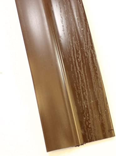 Garage Door Weather Seal Side & Top Seal-for Any Single/Double CAR Door (2 Car Kit, Brown)