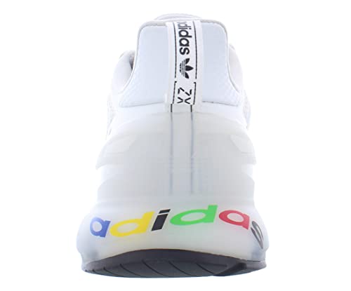 Image of adidas Men's Originals ZX 2K Boost 2.0 Running Shoes in White /White Size 10