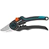 GARDENA (12203) ExpertCut pruning shears: Ideal for cutting fruit trees, 7/8 Cutting diameter, 2-stage variable handle opening, stainless steel blades, bypass cutting principle. Made in Germany