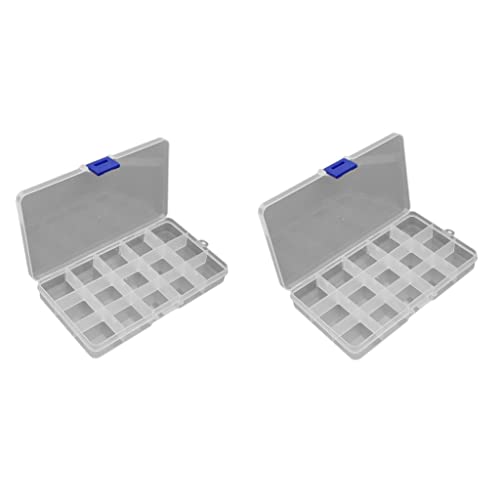 Tbkoly 2 pièces 15 grilles en Plastique transportant Voyage Guitare médiators Stockage Organisateur étui boîte - Les Beatles, Paul McCartney, John Lennon, RIngo Starr, George Harrison Tbkoly 2 pièces 15 grilles en Plastique transportant Voyage Guitare médiators Stockage Organisateur étui boîte – Image 3