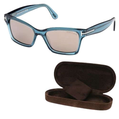 Tom Ford FT1085 MIKEL Square Shape Sunglasses + Bundle With eSHADES Eyewear Cleaning Kit