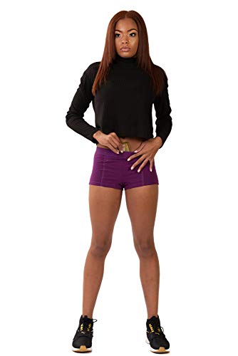 Stashitware Large Purple Womens Deep Secret Pocket Boy Brief Underwear