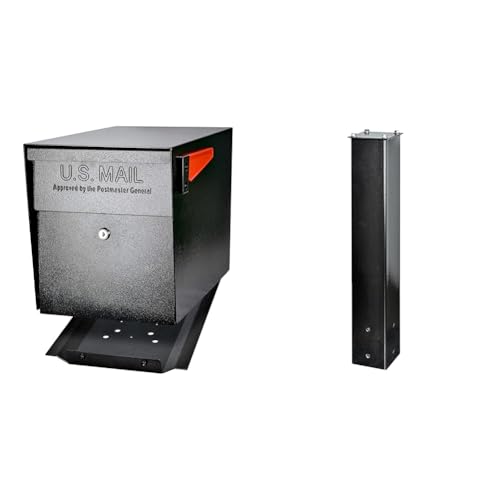 Mail Boss curbside security locking mailbox & post