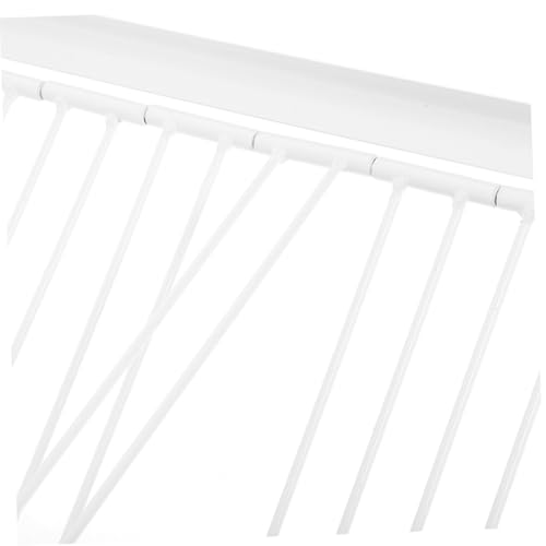 Barra de colisión de acero inoxidable de 30 cm para puerta de jaulas de aves 4