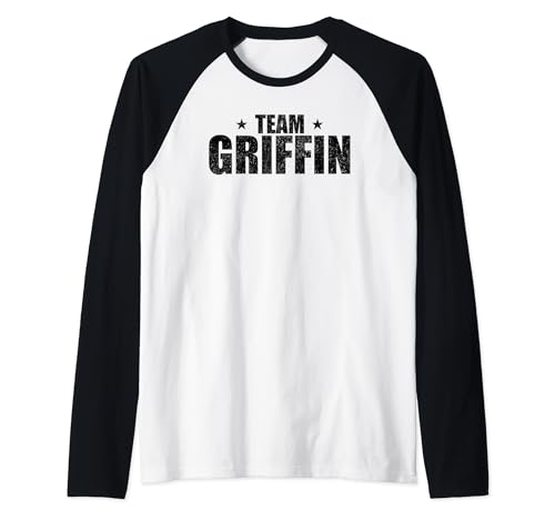 Griffin Prénom Famille Anniversaire Griffin Nom de famille Manche Raglan