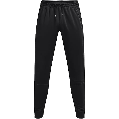 Under Armour Men's Armour Fleece Storm Pants (US, Alpha, Small, Regular, Regular, Black - 001)