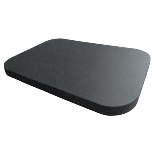 Tapis de yoga extra épais – Coussin de soutien du genou, coussin en éponge douce, tapis d'exercice pieds nus, accessoire de fitness | Parfait pour le yoga, le pilates, les entraînements au sol, la