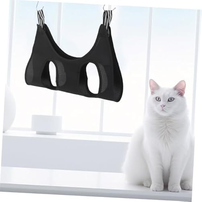 ibasenice Grooming Sling Multifunctional Pet Hammock for Nail Trimming Space-Saving Design for Walls Doors Comfortable and Elegant Grooming-1Tq2ZKUq