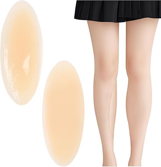 Silicone Calf Shaping Pads for Women, Invisible Leg Shapers for Crooked or Slim Legs, Muscle Shaping Pads, Reusable Soft Gel Calf Corrector, 1 Pair