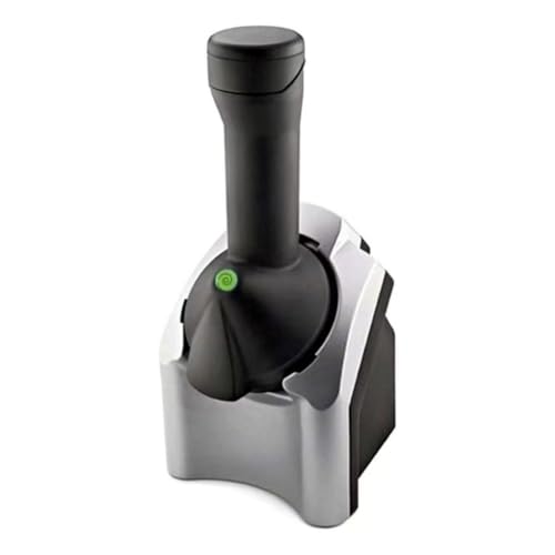 Máquina de Sorvete Vegano Caseiro 110V, Sorveteira para Sorvete Natural de Fruta e Gelado Cremoso, Ideal para Casa e Dietas Saudáveis