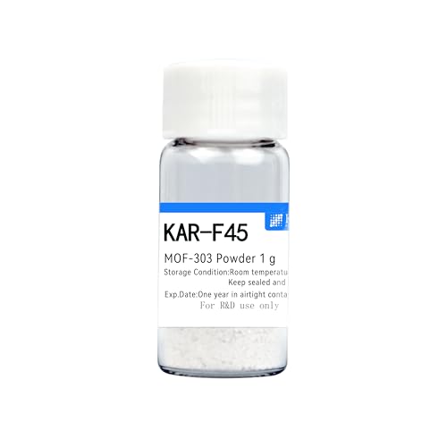 Metal Organic Frameworks MOFs MOF-303 (Al) White Powder KAR-F45 Ideal for Gas Storage, Separation, and Catalysis, CAS: 2050043-41-7 (10 Grams)