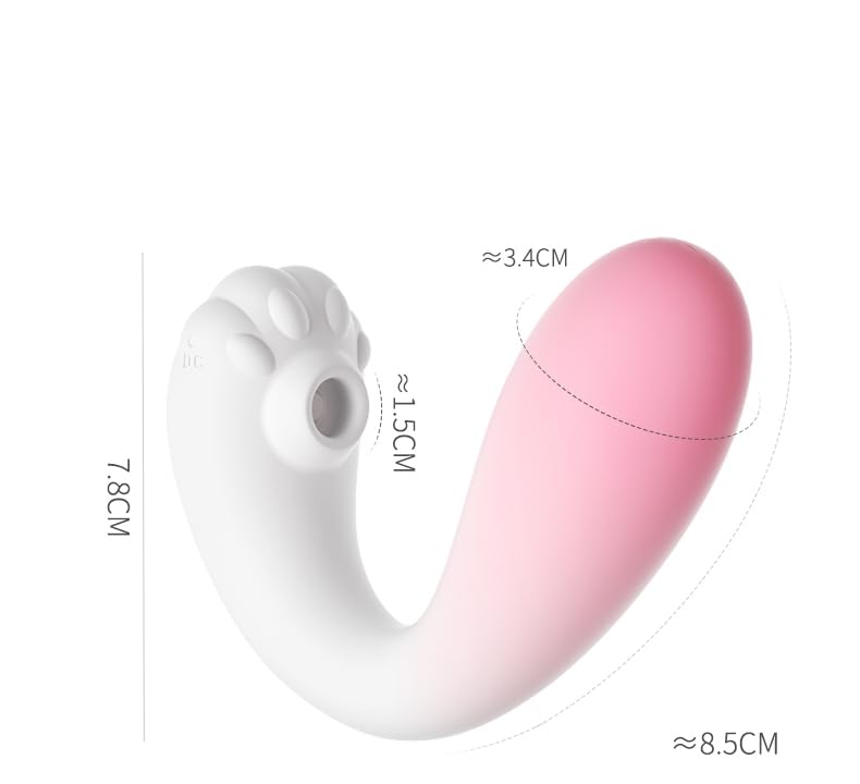Bluetooth Vibratör Klitoris Emişli Kedi Patisi