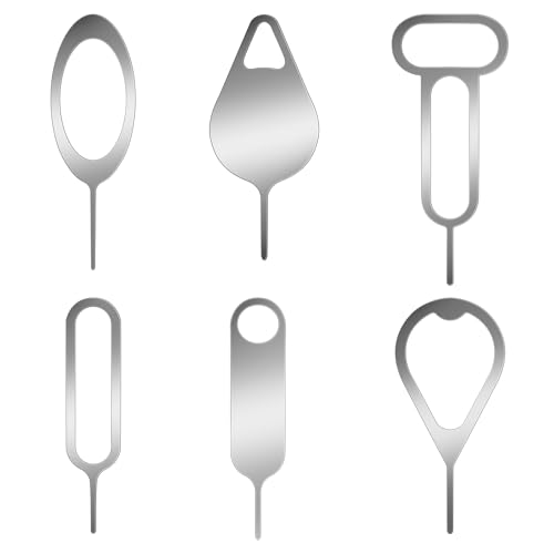 Mabor 12pcs SIM Card Removal Tool Card Tray Ejector Pins Needle Opener Ejector Needle Pin Remover for Smart Phones for Samsung Galaxy for HTC Tablets