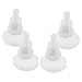 Angoily Sets Abs Plastic Toilet Seat Mounting Bolts Fit for Seat Covers Fixing Pcs