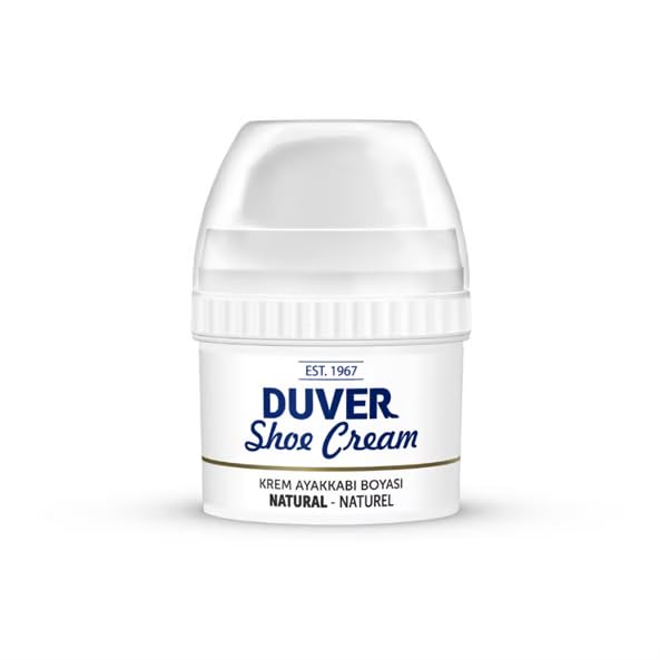 Duver Ayakkabı ve Bot İçin Kendinden Parlaklık Sağlayan Krem Ayakkabı Boyası (Natural)