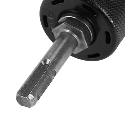 Uchwyt tokarski, 2-13mm Pojemność Metalowa Tokarka Keyless Wiertła Konwerter uchwytów z adapterem Elektryczny wiertarka Elektronarzędzia Akcesoria