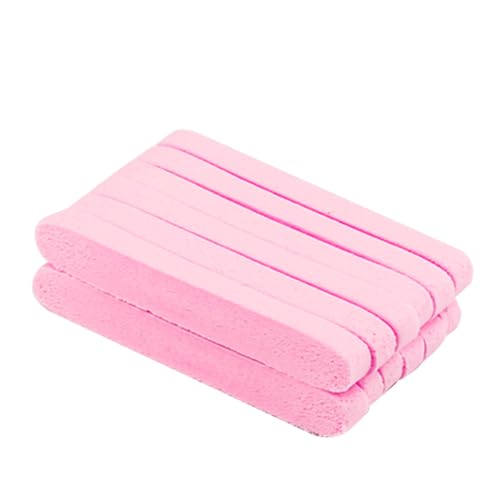 BESTYASH Paquete de Esponjas Faciales de Limpieza Comprimidas Esponja Desmaquillante Hidratante para Seca Exfoliante Suave para Eliminar Impurezas y Mejorar Circulación Color Rosa para