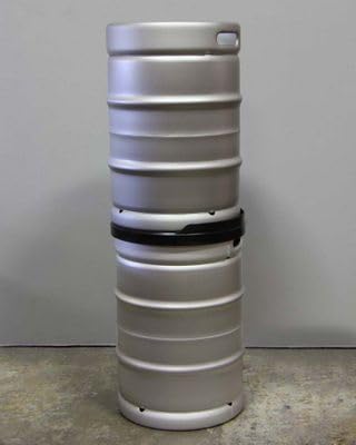 Keg Stackers for Sixtel (Torpedo Style) Kegs - Safely Stack One Sixtel Keg On Top of Another Sixtel Keg - Double The Floor Space of Your Walk-in Cooler