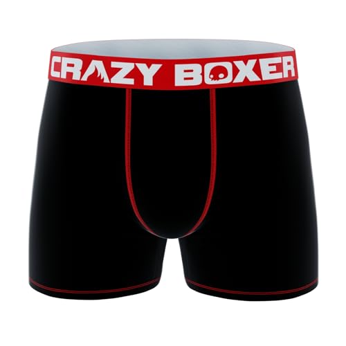 CRAZYBOXER Men's Underwear Resistant Freedom of movement Boxer Brief (3 PACK)4
