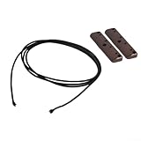 HpLive ABS-Schrank-Ladungsnetz-Lagerregal mit Fallschutzzaun für Wohnmobil-Wohnwagenanhänger, einfache Schraubmontage(brown)