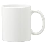 BASIC STANDARD おしゃれ セラミック マグカップ 白 無地 350ml レンジ対応