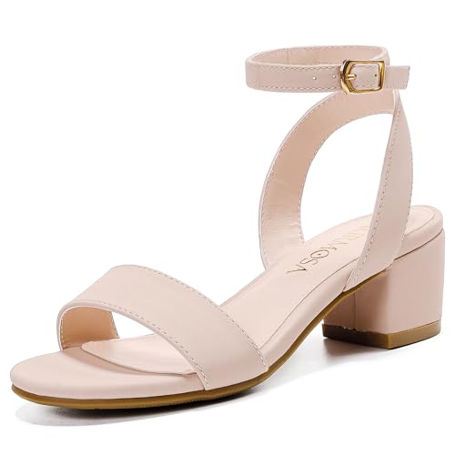 High Heels for Kids Open Toe Dress Shoes for Girls Ankle Strap Pump Shoes Flower Girl Sandals Wedding Party for Little Big Kids