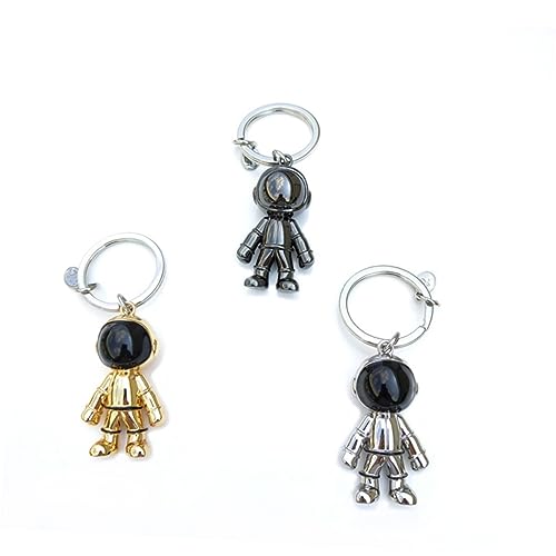 Porte-clés de robot spatial accessoire moderne pour trousseau de clés de maison