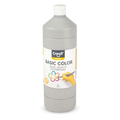 Creall havo01822 1000 ml 22 Grau Havo Basic Farbe Poster Paint, Flasche