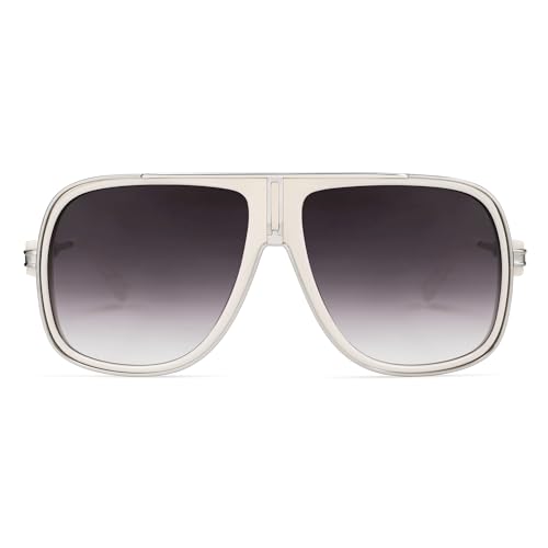 Retro Aviator Sunglasses for Women Men Oversized 70s 90s Square Womens Mens Sunnies AP3683