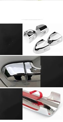 Garnitures De Poignées De Porte Extérieures Peugeot 108 cache-rayures Style 1 - 8