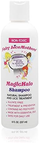 MagicHalo شامبو، القمل الوقاية من الشامبو مع زيت أساسي، وضعت لإزالة قمل الرأس، لا الكبريتات أو المبيدات الحشرية و8 أوقية فلوريدا – LiceMothers الجنية