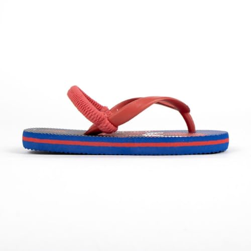 Tongs Flip Flop Spiderman pour garçon et fille – Sandales de plage Spiderman antidérapantes confortables et légères pour piscine, été et usage quotidien, bleu foncé, 26/27 EU – vue 6