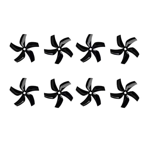 Hélice D76 5MM Black en PC renforcé pour drone FPV DJI O3 O4 HD, lot de 4 paires