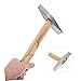 Angoily 1pc Wood Handle Welding Hammer Slag Hammer for Home Outdoor and Auto Repairs Multi-functional Tool for Construction and Maintenance