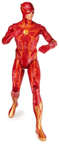 DC Comics - The Flash Speed Force Action-Figur zum Kinofilm, 30 cm, mit 15+ Licht- und Geräuscheffekten, ab 3 Jahren