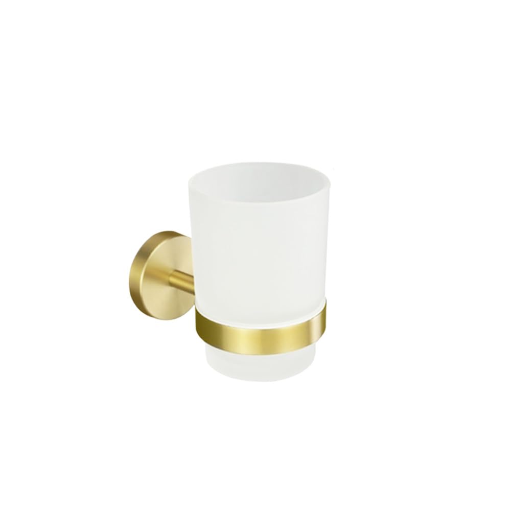 Fixation murale robuste en laiton pour porte-robe et accessoires de douche - 7
