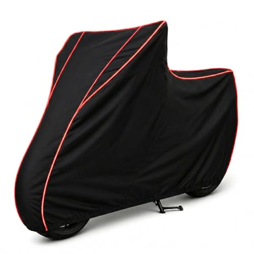 Image of Premium Bike Body Cover for Apache RTX 300 100% Waterproof, Dustproof & Scratch Resistant| Fully Bottom Elastic UV Resistant Heavy Duty Body Cover | All Weather Outdoor Use